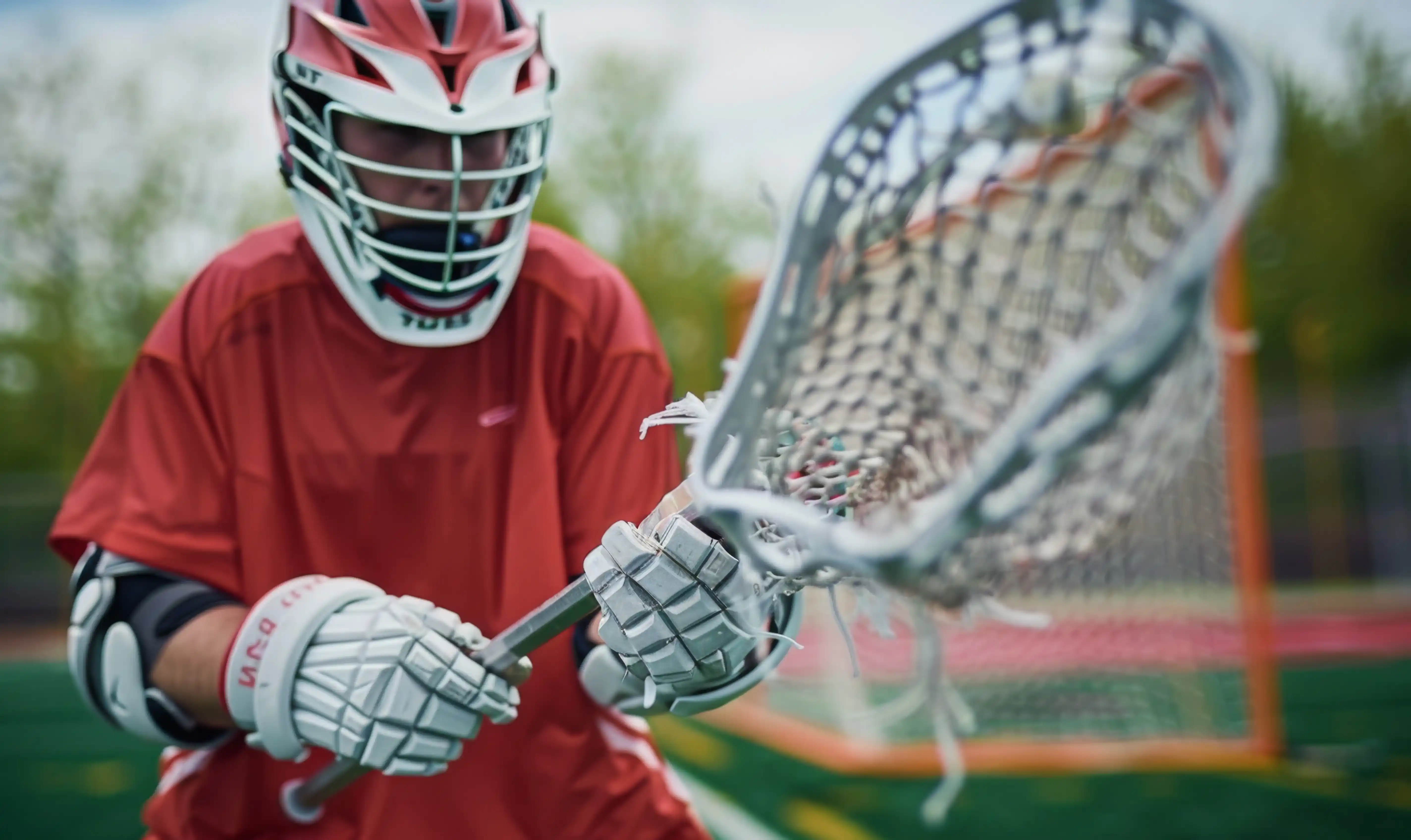 Team strategy session at Lacrosse Zones